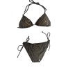 Costume donna completo mutanda reggiseno colore marrone taglia S marca DATCH