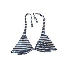 Costume reggiseno marca datch colore bianco blu taglia 2 S