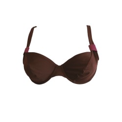 Costume reggiseno marca RASUREL colore marrone taglia 2 coppa c