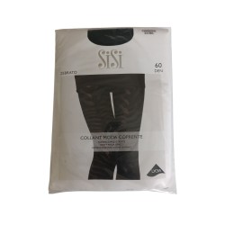 Collant Sisì modello ZEBRATO 60 denari CARBONE