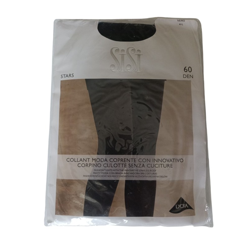 Collant Sisì modello STARS 60 denari colore NERO Collant Sisì modello STARS 60 denari colore NERO