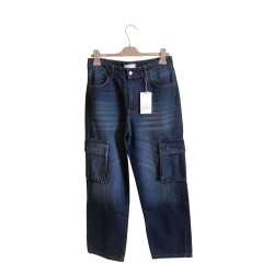 jeans donna larghi taglia M con tasche laterali marca NAMI