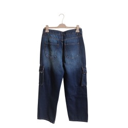 jeans donna larghi taglia M con tasche laterali marca NAMI