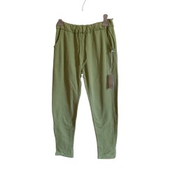 Pantaloni tuta donna verde acido marca ashley taglia M