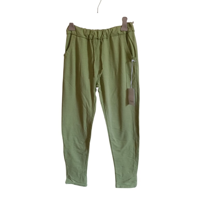 Pantaloni tuta donna verde acido marca ashley taglia M Pantaloni tuta donna verde acido marca ashley taglia M