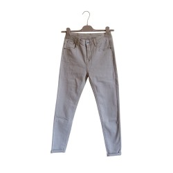 Jeans elasticizzati colore Beige taglia S (40) marca 3D DENIM