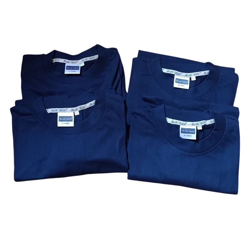 4 T-shit Blue Tech EXTREME colore blu navy taglia XXXL