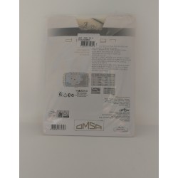 Collant AUTOREGGENTI OMSA DESIGN 2 S Avorio 15 denari