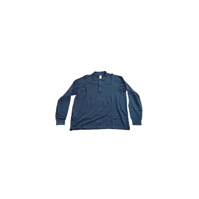 Polo manica lunga blu notte taglia 3XL marca PAYPER